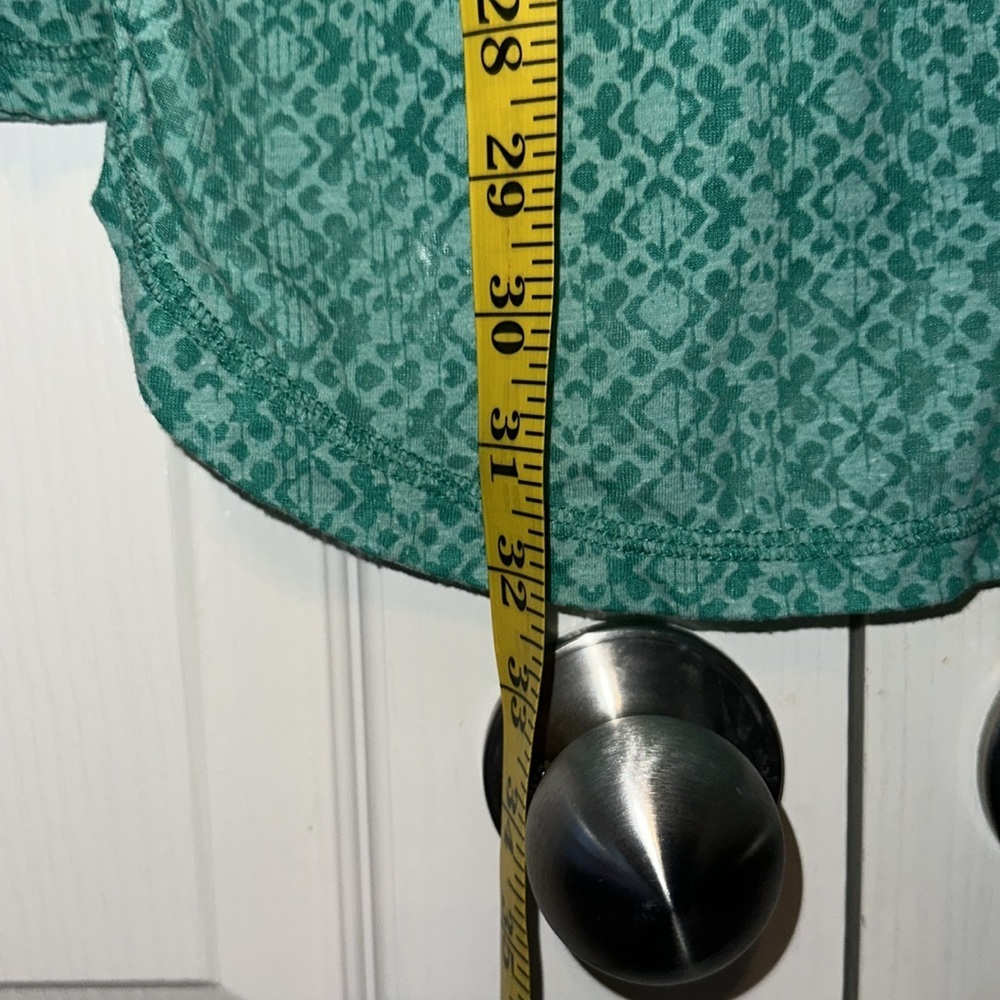 Athleta green hooded lightweight long top / coverup Size XS - Picture 4 of 14